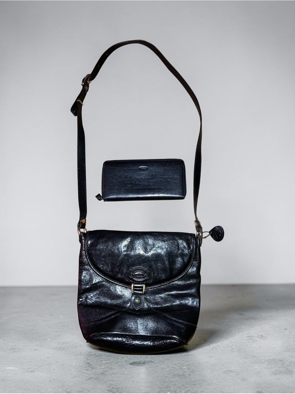 OROTON Long Wallet & Satchel Crossbody Handbag Set